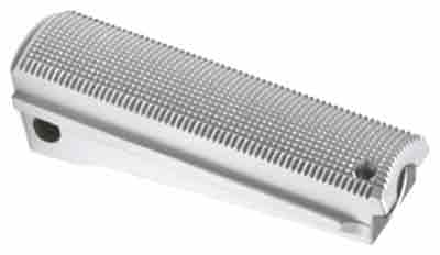 92SF.jpg WILSON MAINSPRING HOUSING FOR - 1911 CHECKERED STAINLESS - Image 1