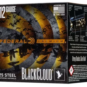 FEDERAL 12GA 3" 1-1/4OZ BB 25 RD/BX 10 BX/CS