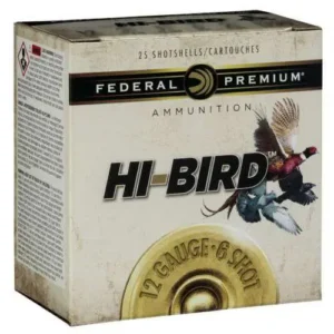 FEDERAL 12GA  2 3/4"  3 1/4DE  1 1/8OZ  8  1,255 FPS 25 RD/BX 10 BX/CS