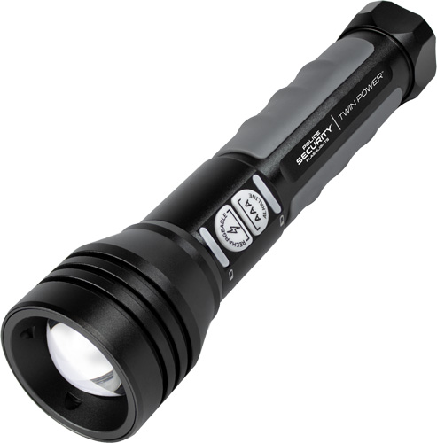 97948.jpg PSF TWIN POWER FLASHLIGHT WHTE - 600 LUM RECHBLE & 4AAA BTRY - Image 1