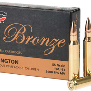 PMC 223 REM 55GR FMJ-BT - 20RD 50BX/CS