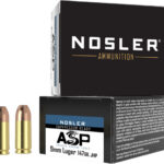 NOSLER 9MM 147GR ASP JHP - SUBSONIC 20RD 20BX/CS