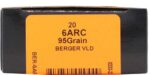 HSM TROPHY GOLD 6MM ARC - 95GR BERGER VLD 20RD 25BX/CS - Image 2
