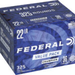 FEDERAL 22LR 36GR HP 1260FPS - 325RD 10BX/CS