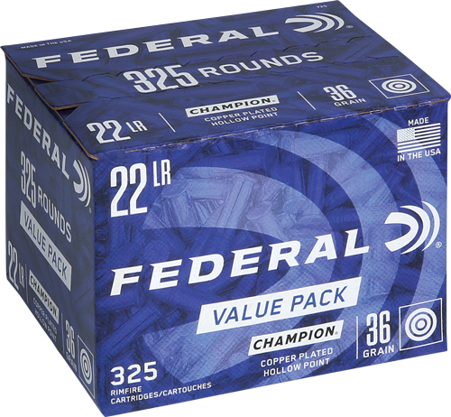 A725_1.jpg FEDERAL 22LR 36GR HP 1260FPS - 325RD 10BX/CS - Image 1