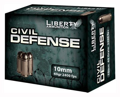 ACD10.jpg LIBERTY CIVIL DEFENSE 10MM - 60GR HP 20RD 10BX/CS - Image 1