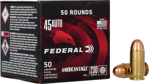 AE45A50.jpg FEDERAL AE 45 ACP 230GR FMJ - 50RD 10BX/CS - Image 1