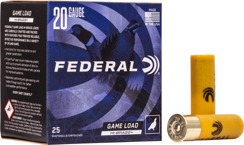 AH2045.jpg FEDERAL GAME LOAD 20GA 2.75" - 1OZ #5 25RD 10BX/CS - Image 1