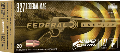 ALG327F1.jpg FEDERAL HAMMER DOWN 327 - FEDERAL 127GR JSP 20RD 10BX/CS - Image 1