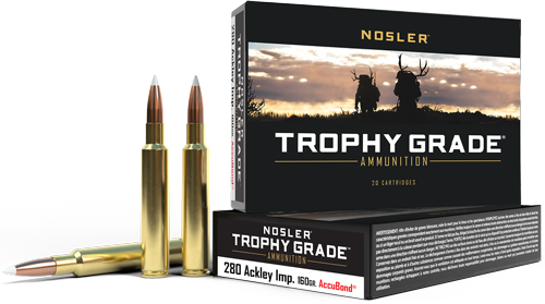 AN60076.jpg NOSLER TROPHY 280 ACK IMP - 160GR ACCUBOND 20RD 10BX/CS - Image 1