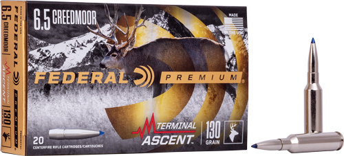 AP65CRDTA1.jpg FEDERAL 6.5 CM 130GR TERMINAL - ASCENT 20RD 10BX/CS - Image 1