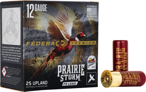 APFX154FS4.jpg FEDERAL PRAIRIE STORM 12GA - 2.75" 1-1/4OZ #4 25RD 10BX/CS - Image 1