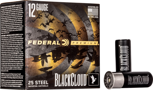 APWBX1472.jpg FEDERAL BLACK CLOUD 12GA 2.75" - 1-1/8OZ #2 1500FPS 25RD 10BX/C - Image 1