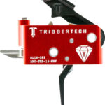 TRIGGERTECH AR-15 TWO STAGE - BLACK DIAMOND FLAT