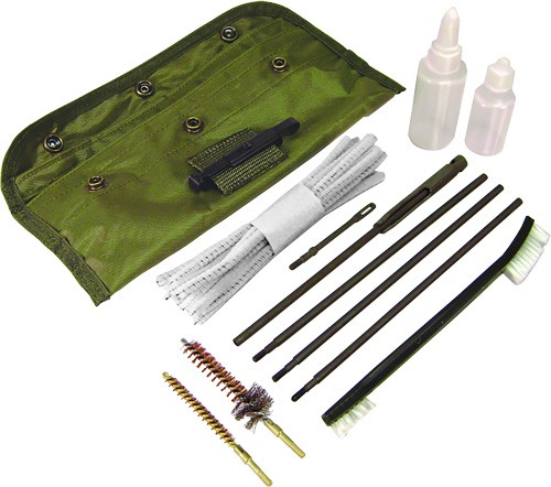 ARGCK.jpg PSP CLEANING KIT AR15/M16 - GI FIELD OD GREEN POUCH - Image 1