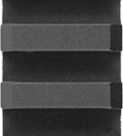 ARMASPEC PICATINNY RAIL COVERS - M-LOC 7 SLOT BLACK