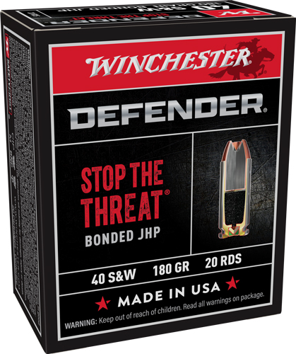 AS40SWPDB_1.jpg WINCHESTER SUPREME ELITE 40 SW - 165GR PDX1 DEF 20RD 10BX/CS - Image 1