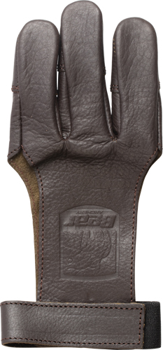 ASG101XL.jpg BEAR ARCHERY LEATHER SHOOTING - GLOVE 3-FINGER AMBIDEXTROUS XL - Image 1