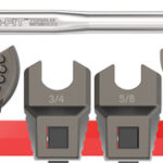 REAL AVID MASTER FIT A2 - CROWFOOT WRENCH SET 5 PIECES