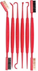 REAL AVID ACCU-GRIP PICKS & - BRUSHES W/ TRIANGULAR HANDLES