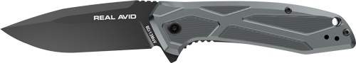 AVRAV2.jpg REAL AVID RAV-2 KNIFE ASSISTED - FOLDING 3.25" BLADE BLUE - Image 1