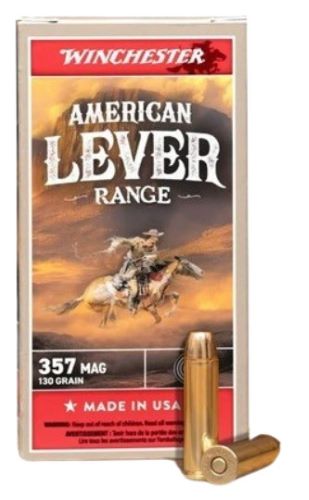 AW357AL.jpg WINCHESTER AMERICAN LEVER - 357 MAG 130GR FMJ 50RD 10BX/CS - Image 1