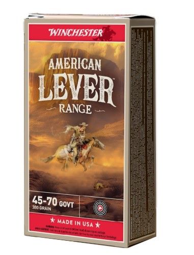 AW4570AL.jpg WINCHESTER AMERICAN LEVER - 45-70 GOVT 300GR JHP 20RD 10BX - Image 1