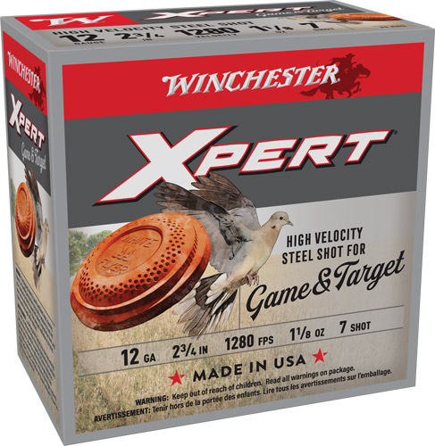 AWE12GTH6_1.jpg WINCHESTER XPERT STEEL 12GA - 2.75" 1-1/8OZ #6 25RD 10BX/CS - Image 1