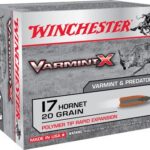 WINCHESTER VARMINT-X 17 HORNET - 20GR 20RD 10BX/CS