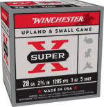 WINCHESTER SUPER-X 28GA 2.75" - 1OZ #5 1205FPS 25RD 10BX/CS - Image 2
