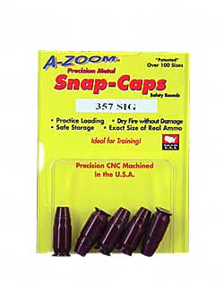 AZ15159_1.jpg AZOOM SNAP CAPS 357SIG 5/PK - Image 1