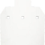 BASH TARGET AR500 SILHOUETTE - HALF SIZE 9"X15"-3/8" THICK