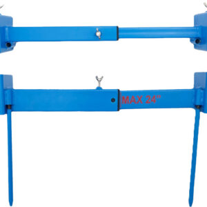 BASH TARGET STEEL TARGET STND - PRO 2X4 24" ADJ PAPER/PLASTIC