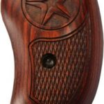 BOND ARMS GRIP EXTENDED LAM. - ROSEWOOD/GREY W/LASER STAR