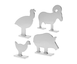 B/C SILHOUETTE KNOCK OVER TRGTS 4PC