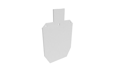 BC47663_1.jpg B/C FULL IPSC SILHOUETTE TARGET WHT - Image 1