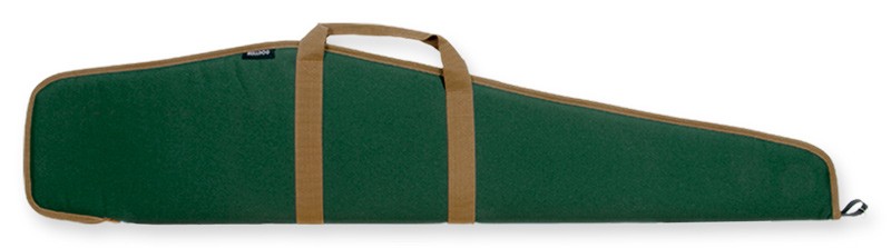 BD101.jpg BULLDOG RIFLE CASE 48" GREEN - W/TAN TRIM 5/8" PADDING - Image 1