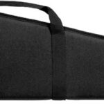 BULLDOG DELUXE RIFLE CASE 44" - BLACK W/ ZIPPER ACCESS POCKET