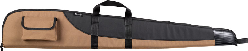 BD235_1.jpg BULLDOG SUPERIOR SHOTGUN CASE - 52" BLK W/ TAN ACCES POCKET - Image 1