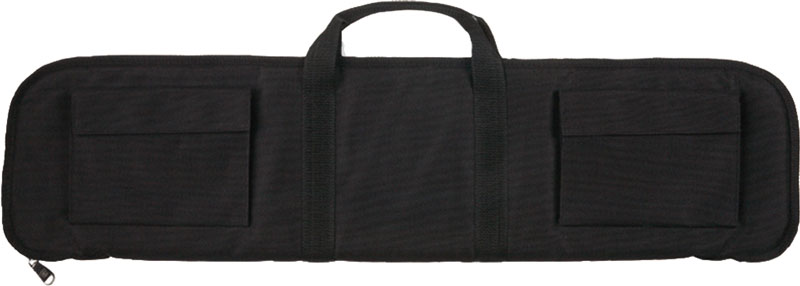 BD49248.jpg BULLDOG TACTICAL SHOTGUN CASE - 48" BLACK 2 EXTERNAL POCKETS - Image 1