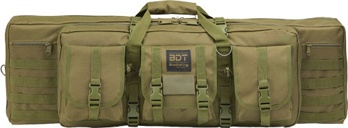 BDT3536G.jpg BULLDOG 36" SINGLE TACTICAL CS - 3 LARGE ACCESSORY POCKETS GREN - Image 1
