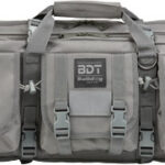 BULLDOG 37" SINGLE TACTICAL CS - 3 LARGE ACCESSORY POCKETS GREY
