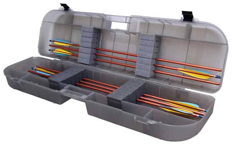 BH3541.jpg MTM ARROW PLUS CASE - HOLDS UP TO 36 ARROWS SMOKE - Image 1