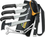 OUTDOOR EDGE BUTCHER LITE 8-PC - ROLL-PAK GAME PROCESSING KIT