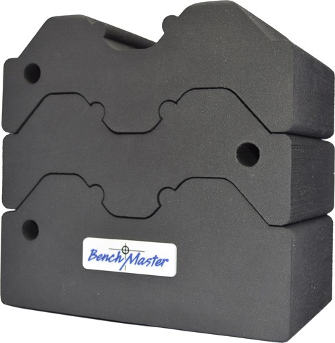 BMWRABB3.jpg BENCHMASTER WEAPON RACK - ADJUSTABLE 3PIECE BENCH BLOCK - Image 1