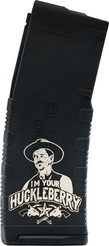 BROMAG30HUCKLEB.jpg BLACK RAIN MAGAZINE AR15 30RD - 5.56" HUCKLEBERRY ETCHED - Image 1