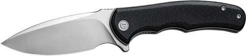 C18026C2.jpg CIVIVI KNIFE MINI PRAXIS 2.98" - BLACK G10/SATIN FINISH D2 - Image 1