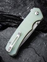 CIVIVI KNIFE BRAZEN 3.46" - NATURAL G-10/STONEWASH BLADE - Image 2