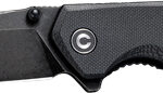 CIVIVI KNIFE BRAZEN 3.46" - BLACK G-10/STONEWASH D2 TANTO