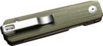 CIVIVI KNIFE SENDY 2.83" - MILLED GREEN/RED G-10 SATIN